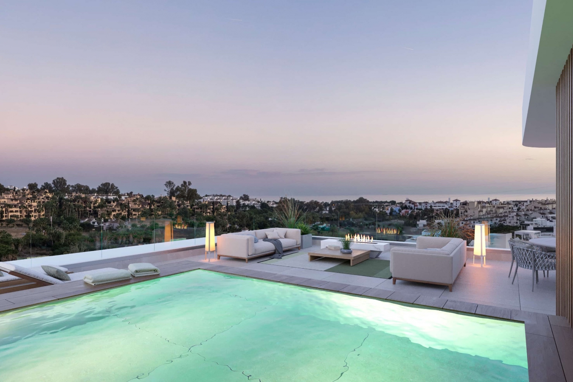 Nieuwbouw - Halfvrijstaand Villa - Estepona - El Paraíso